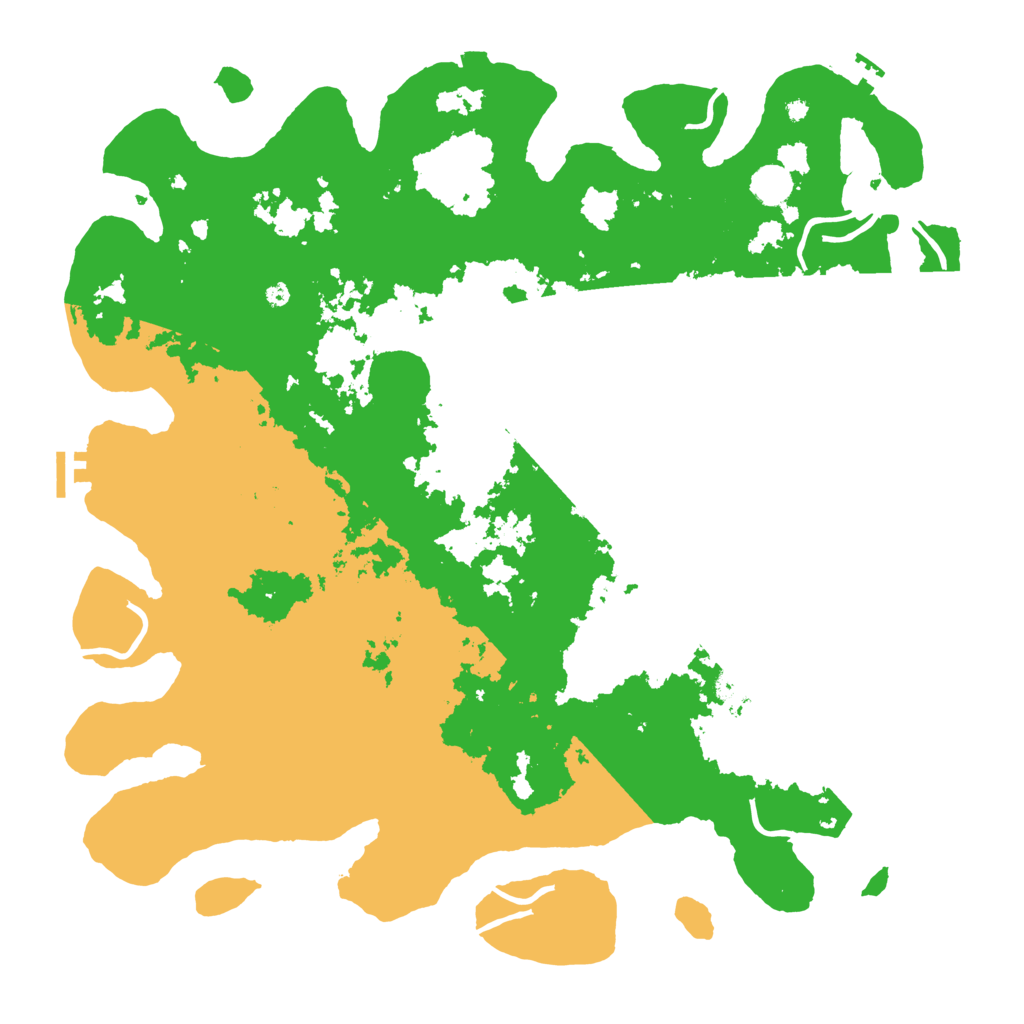 Biome Rust Map: Procedural Map, Size: 4500, Seed: 89819