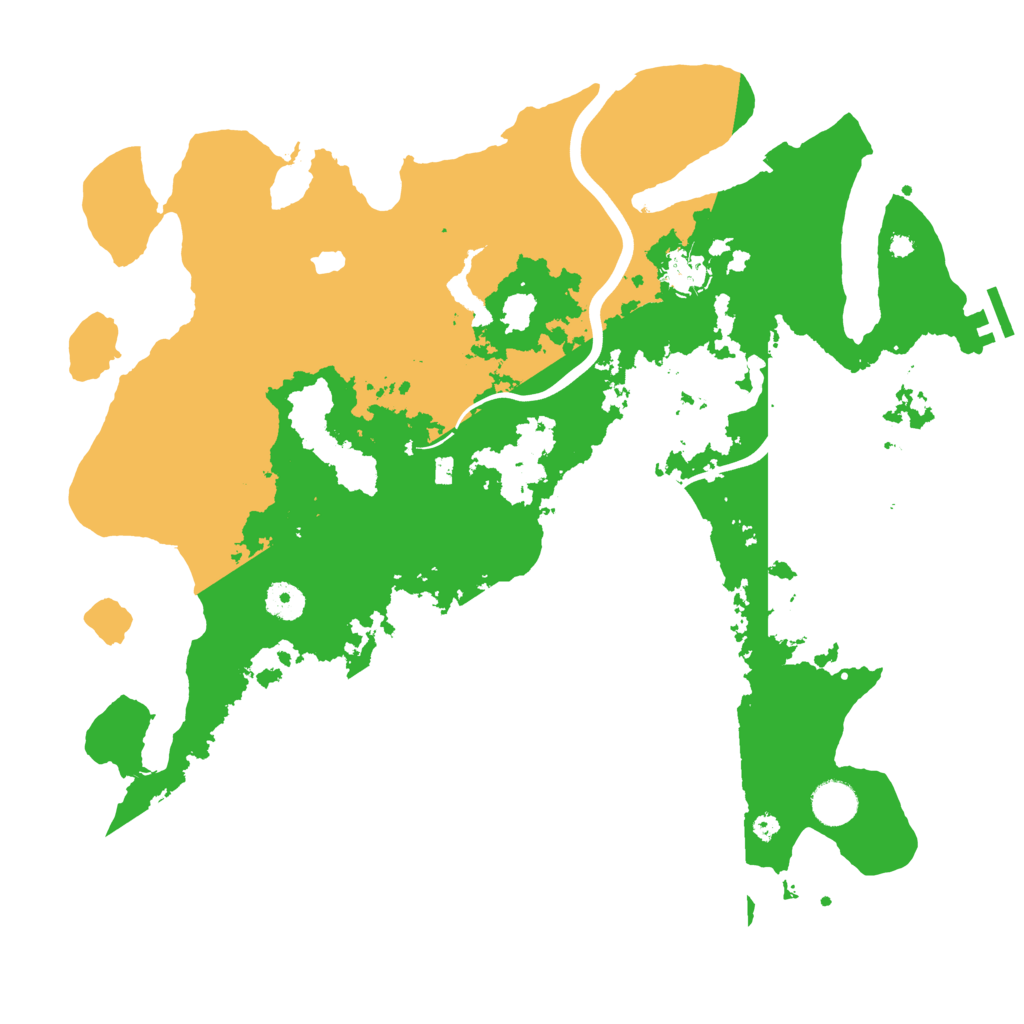 Biome Rust Map: Procedural Map, Size: 4000, Seed: 834293220