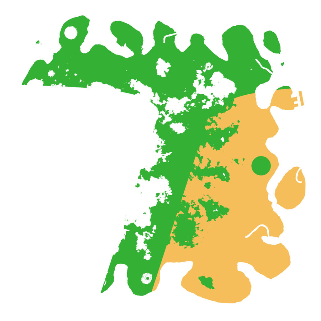 Biome Rust Map: Procedural Map, Size: 4400, Seed: 919