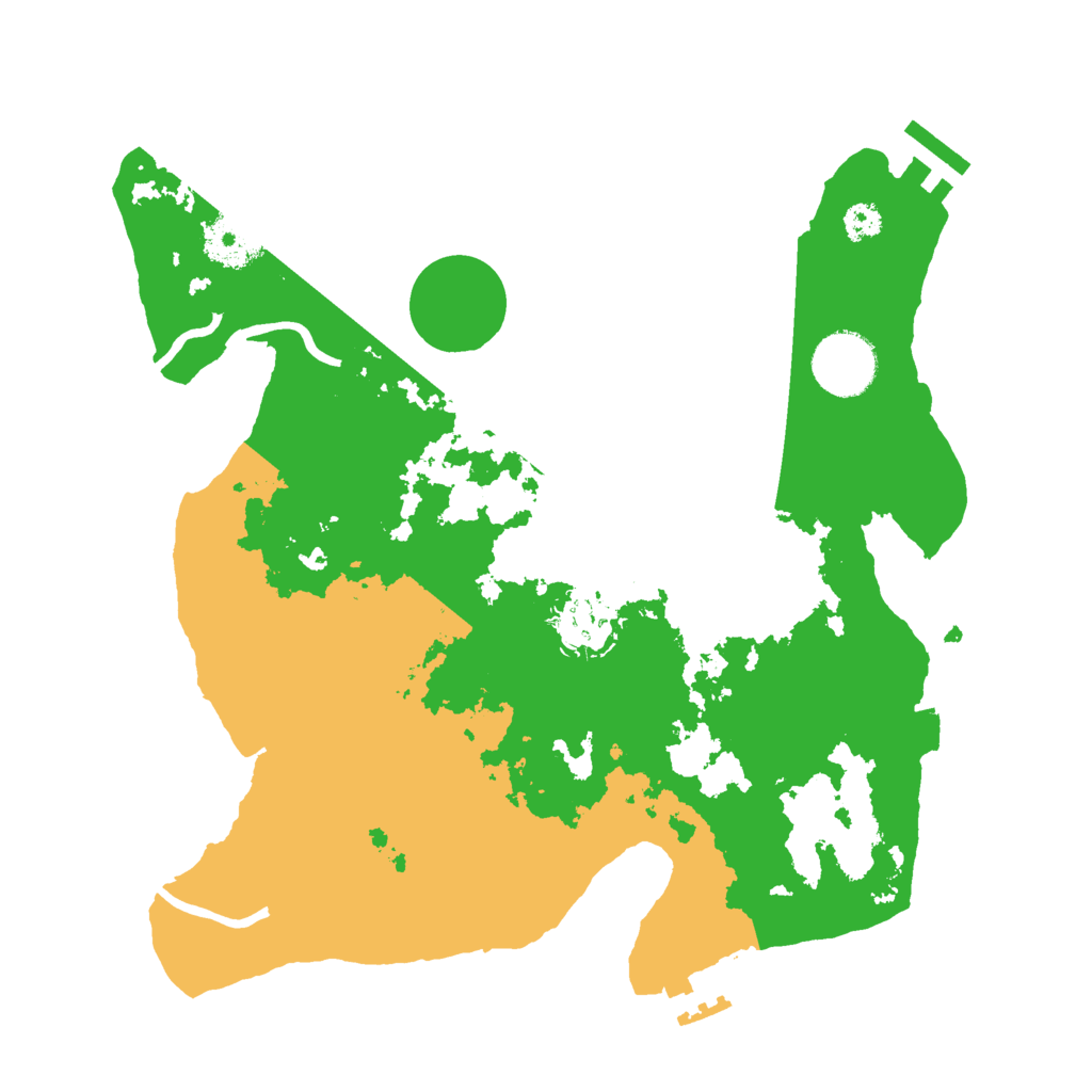 Biome Rust Map: Procedural Map, Size: 3000, Seed: 32719