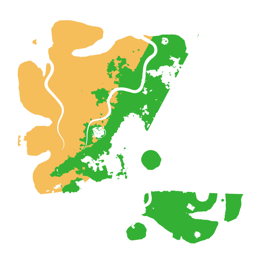 Biome Rust Map: Procedural Map, Size: 3750, Seed: 1353310425