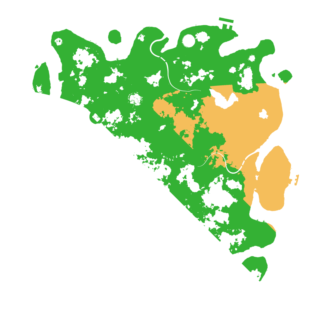 Biome Rust Map: Procedural Map, Size: 4250, Seed: 1112941968