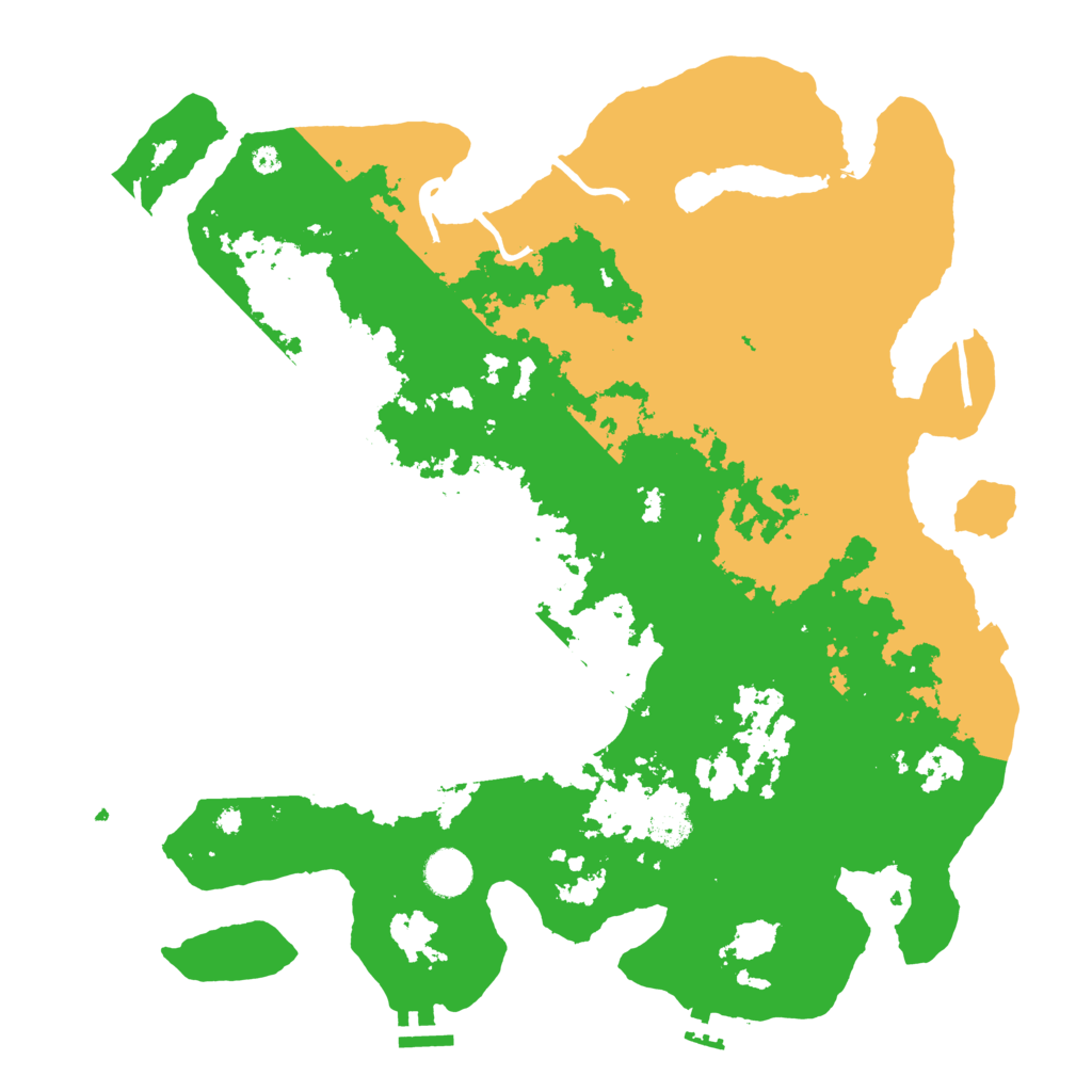 Biome Rust Map: Procedural Map, Size: 4000, Seed: 1284919096