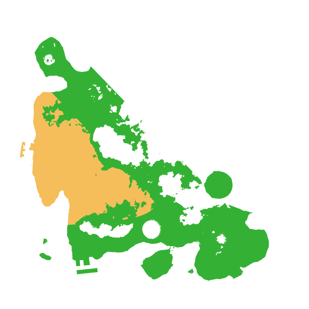 Biome Rust Map: Procedural Map, Size: 3000, Seed: 298526556