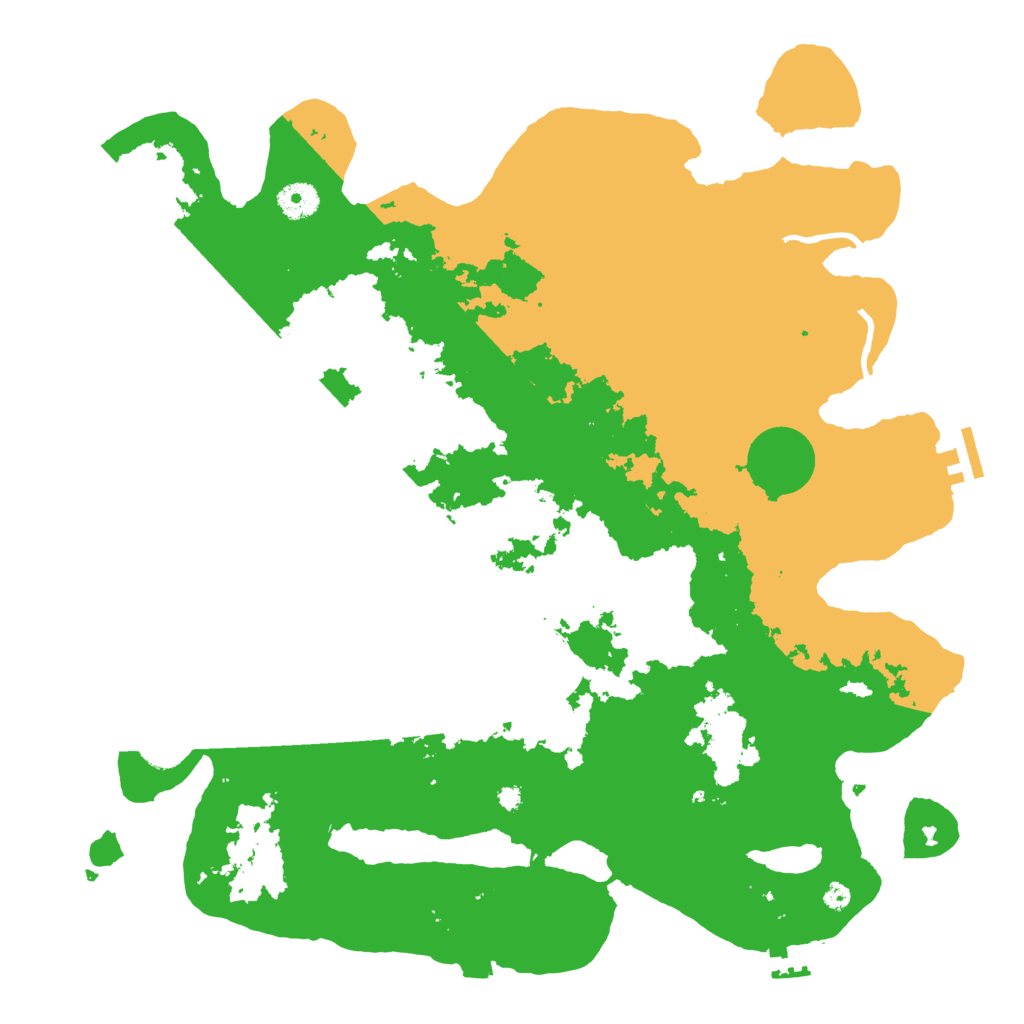 Biome Rust Map: Procedural Map, Size: 4000, Seed: 339602638