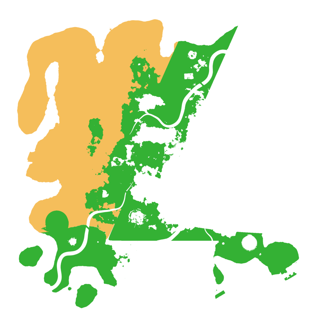 Biome Rust Map: Procedural Map, Size: 3750, Seed: 799290719