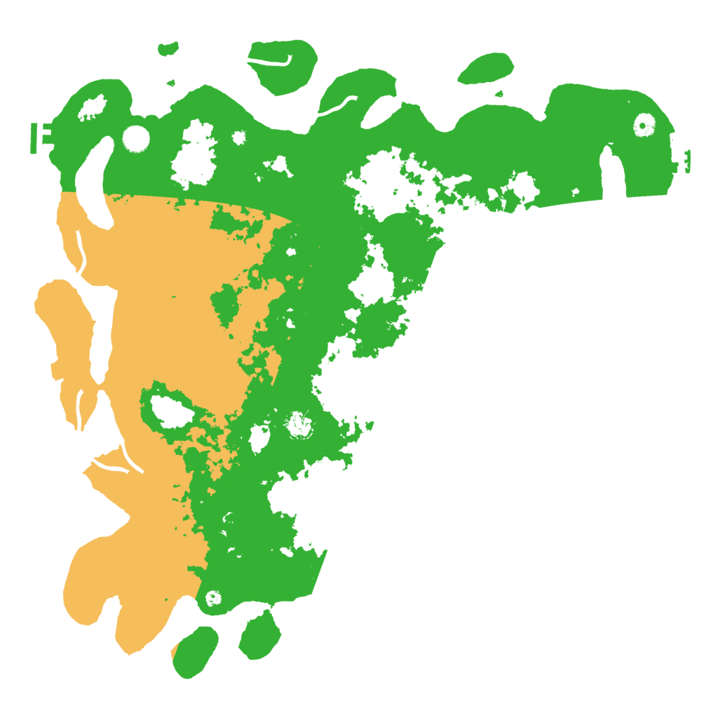Biome Rust Map: Procedural Map, Size: 4700, Seed: 22555