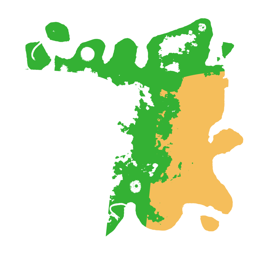 Biome Rust Map: Procedural Map, Size: 3300, Seed: 18545