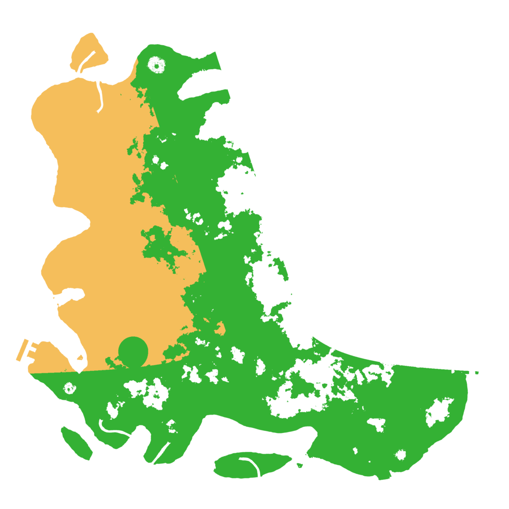 Biome Rust Map: Procedural Map, Size: 4500, Seed: 7389764