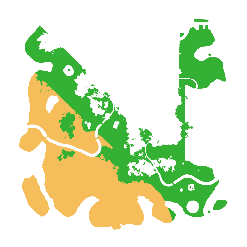 Biome Rust Map: Procedural Map, Size: 3500, Seed: 1488999284