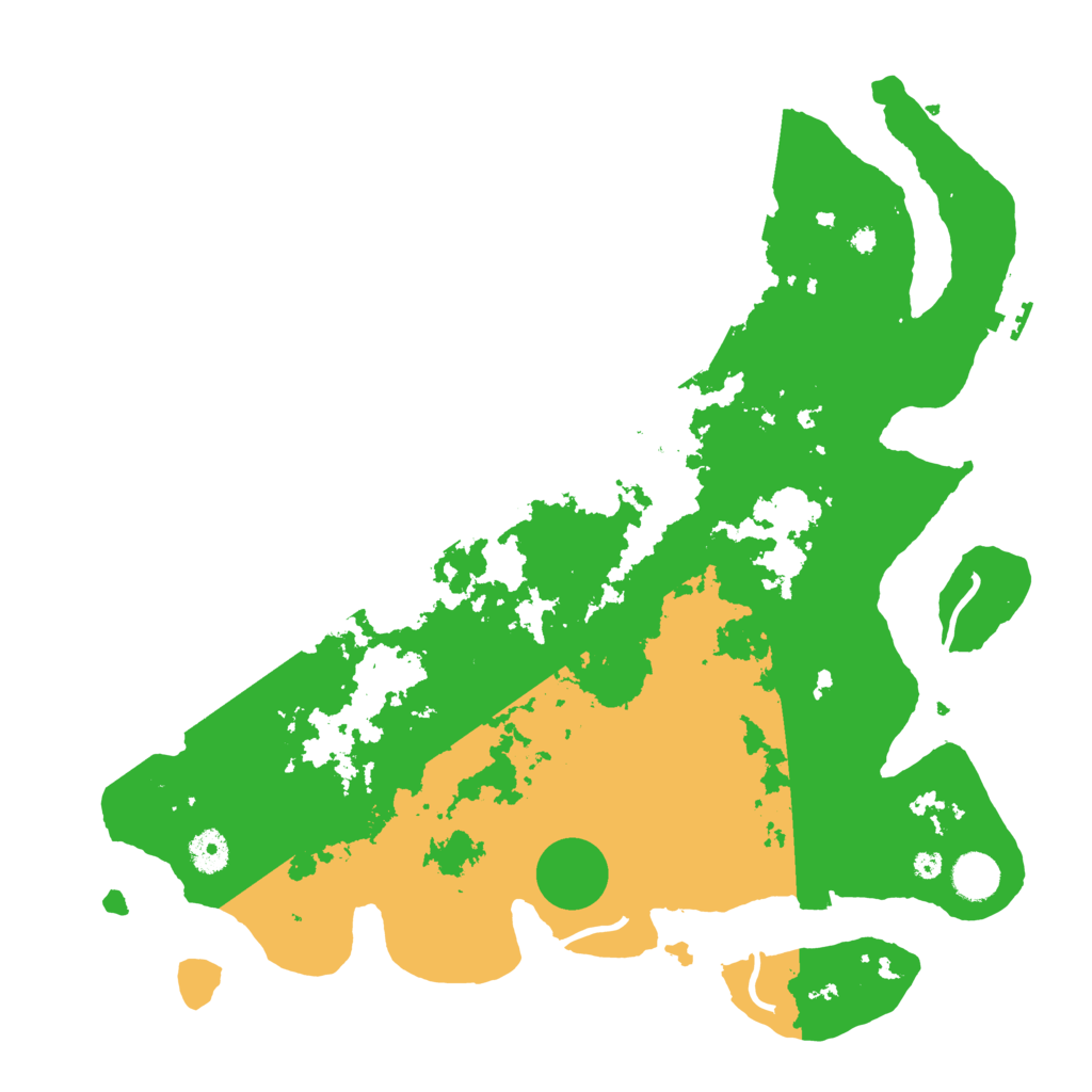 Biome Rust Map: Procedural Map, Size: 4000, Seed: 1968728801