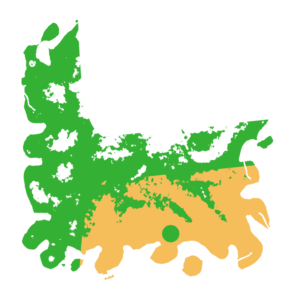 Biome Rust Map: Procedural Map, Size: 4500, Seed: 788043879