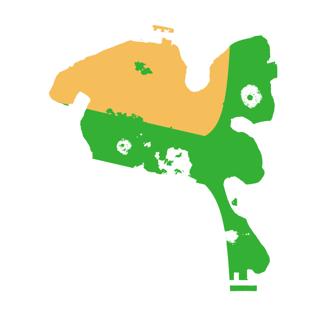 Biome Rust Map: Procedural Map, Size: 2231, Seed: 36068544