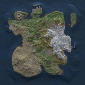 Thumbnail Rust Map: Procedural Map, Size: 2700, Seed: 1481114651, 12 Monuments