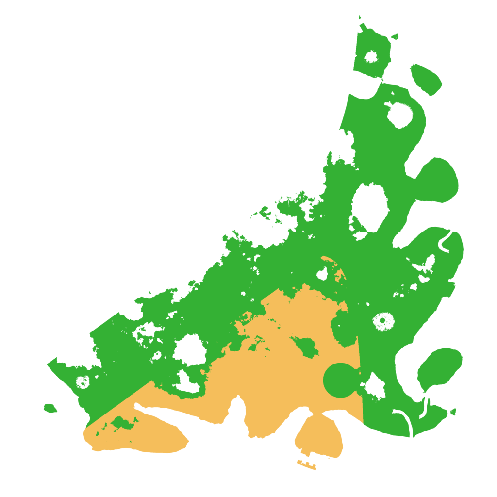 Biome Rust Map: Procedural Map, Size: 3750, Seed: 6753