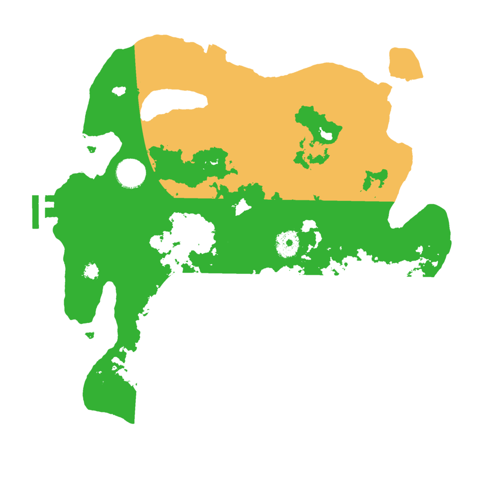 Biome Rust Map: Procedural Map, Size: 3000, Seed: 12007