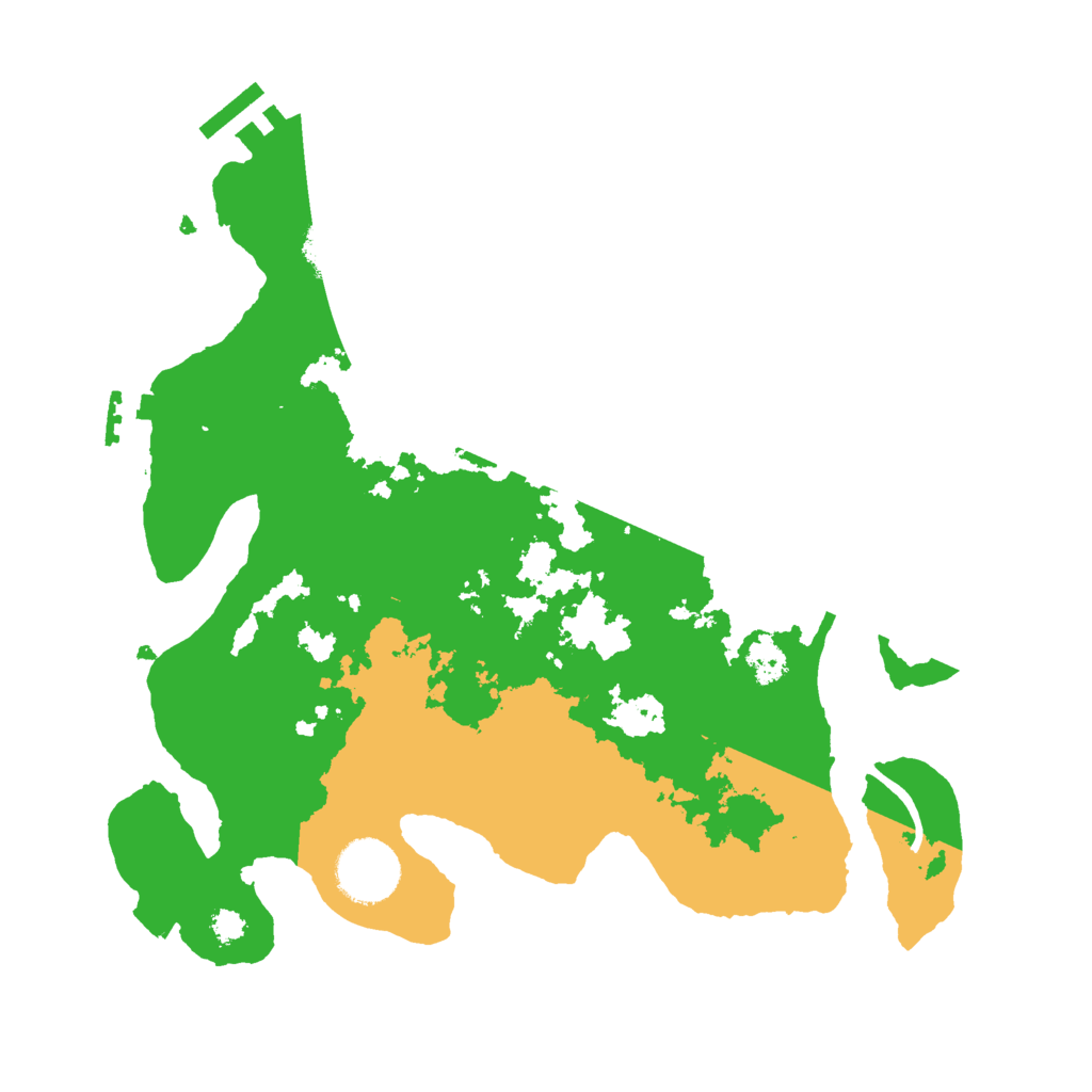 Biome Rust Map: Procedural Map, Size: 3000, Seed: 514772273