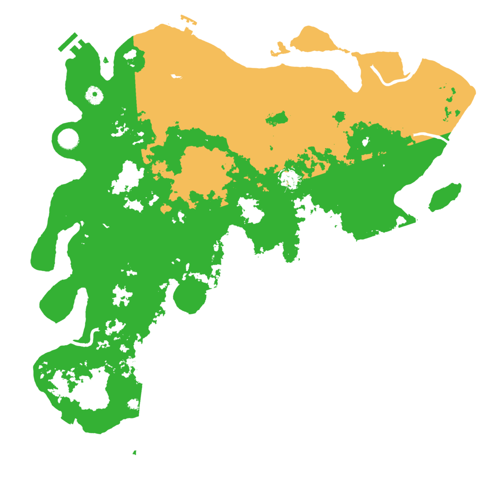 Biome Rust Map: Procedural Map, Size: 4250, Seed: 21347704