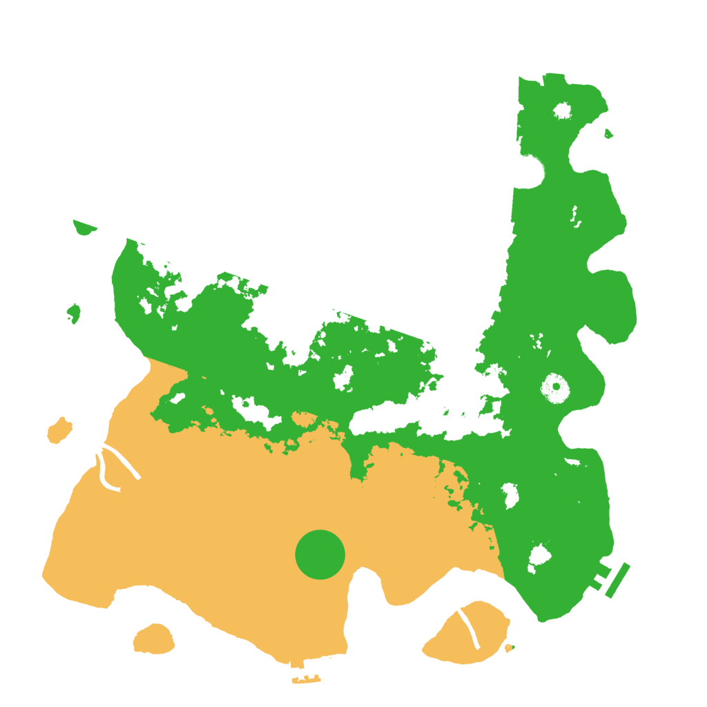 Biome Rust Map: Procedural Map, Size: 3750, Seed: 1296288731