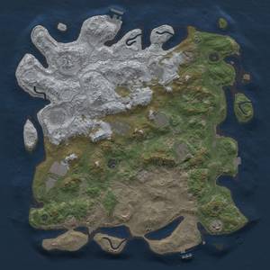 Thumbnail Rust Map: Procedural Map, Size: 4250, Seed: 272419977, 19 Monuments