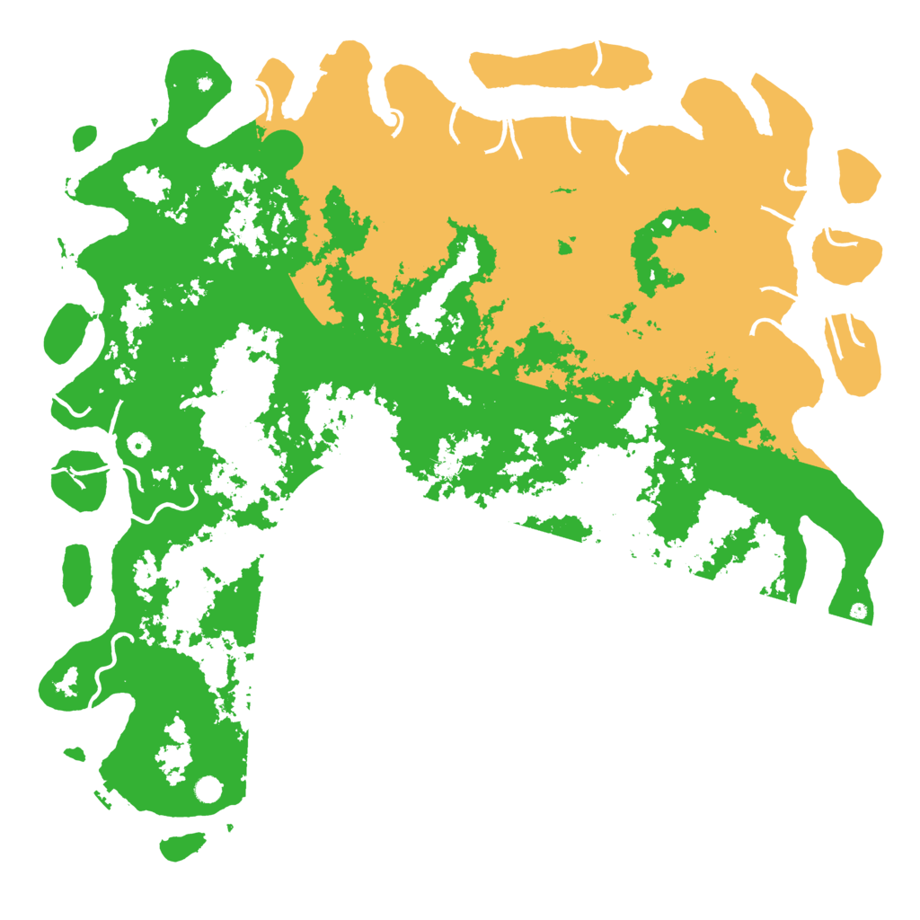 Biome Rust Map: Procedural Map, Size: 6000, Seed: 1481194223