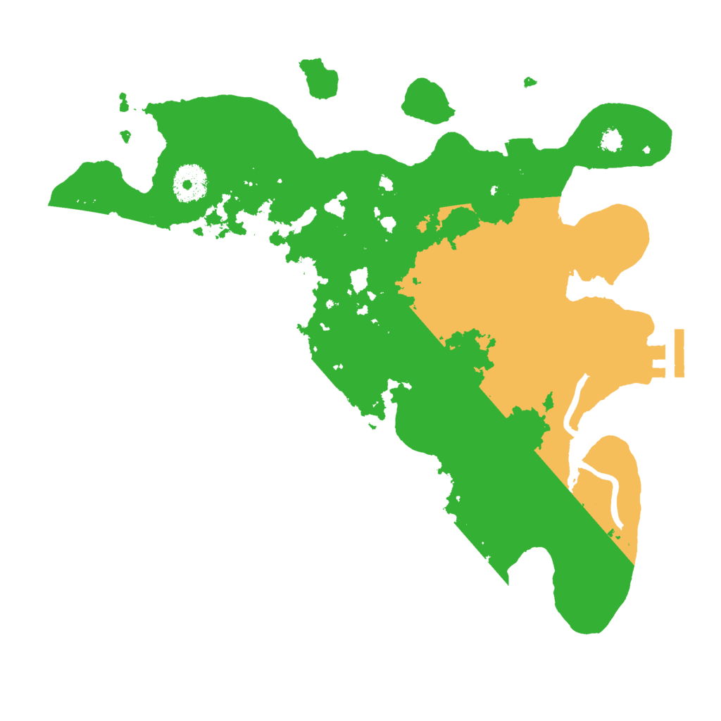 Biome Rust Map: Procedural Map, Size: 3000, Seed: 955755408