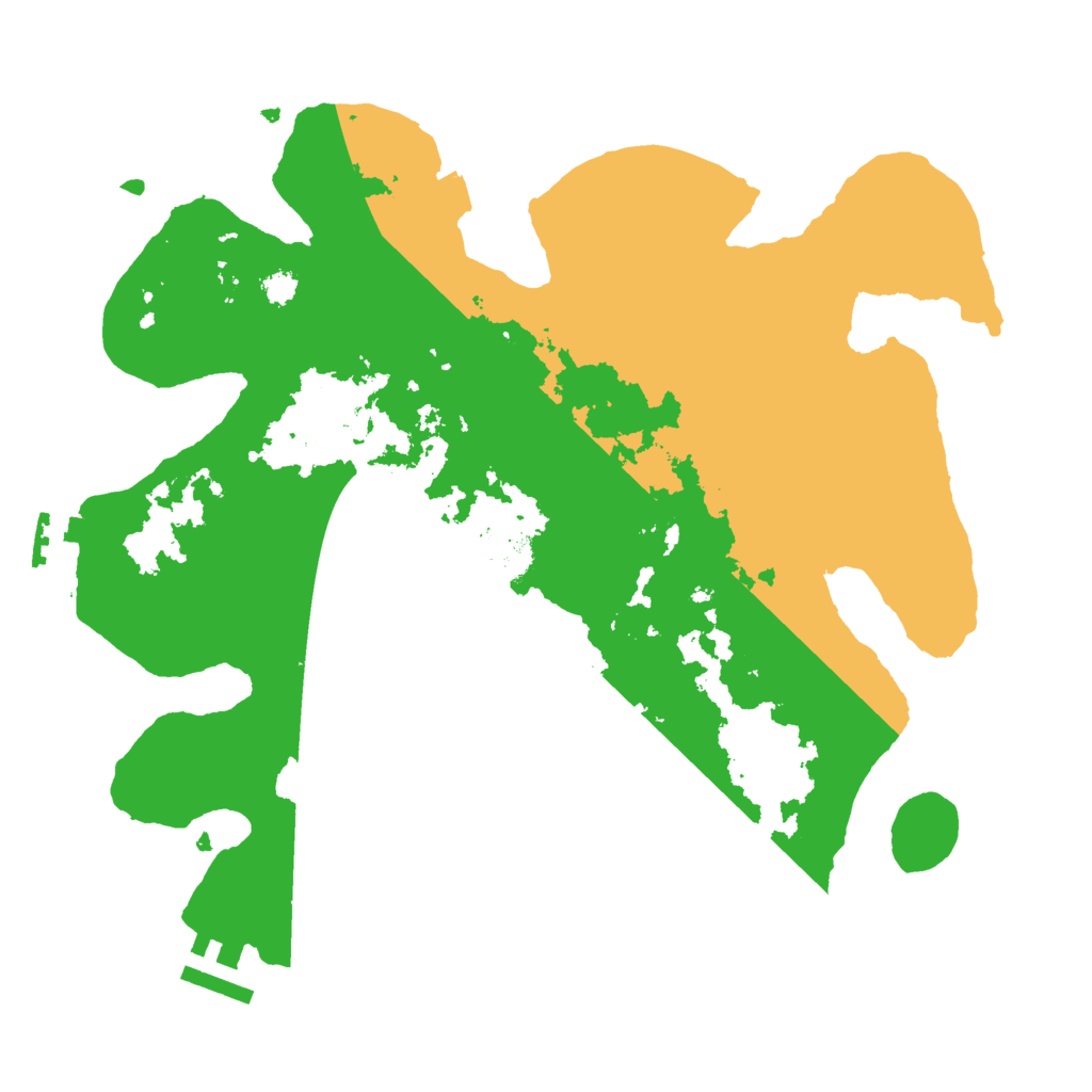 Biome Rust Map: Procedural Map, Size: 3000, Seed: 583056336