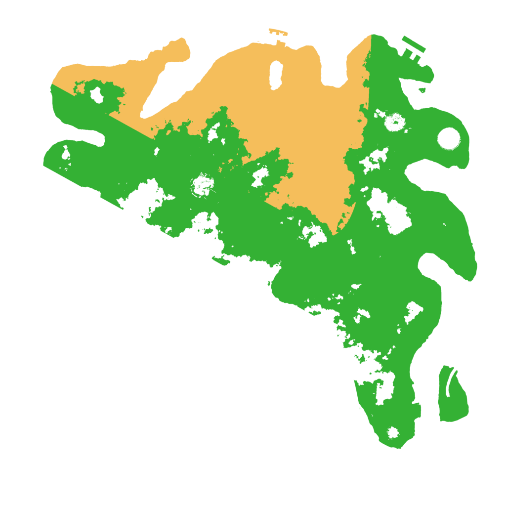 Biome Rust Map: Procedural Map, Size: 4000, Seed: 542719766