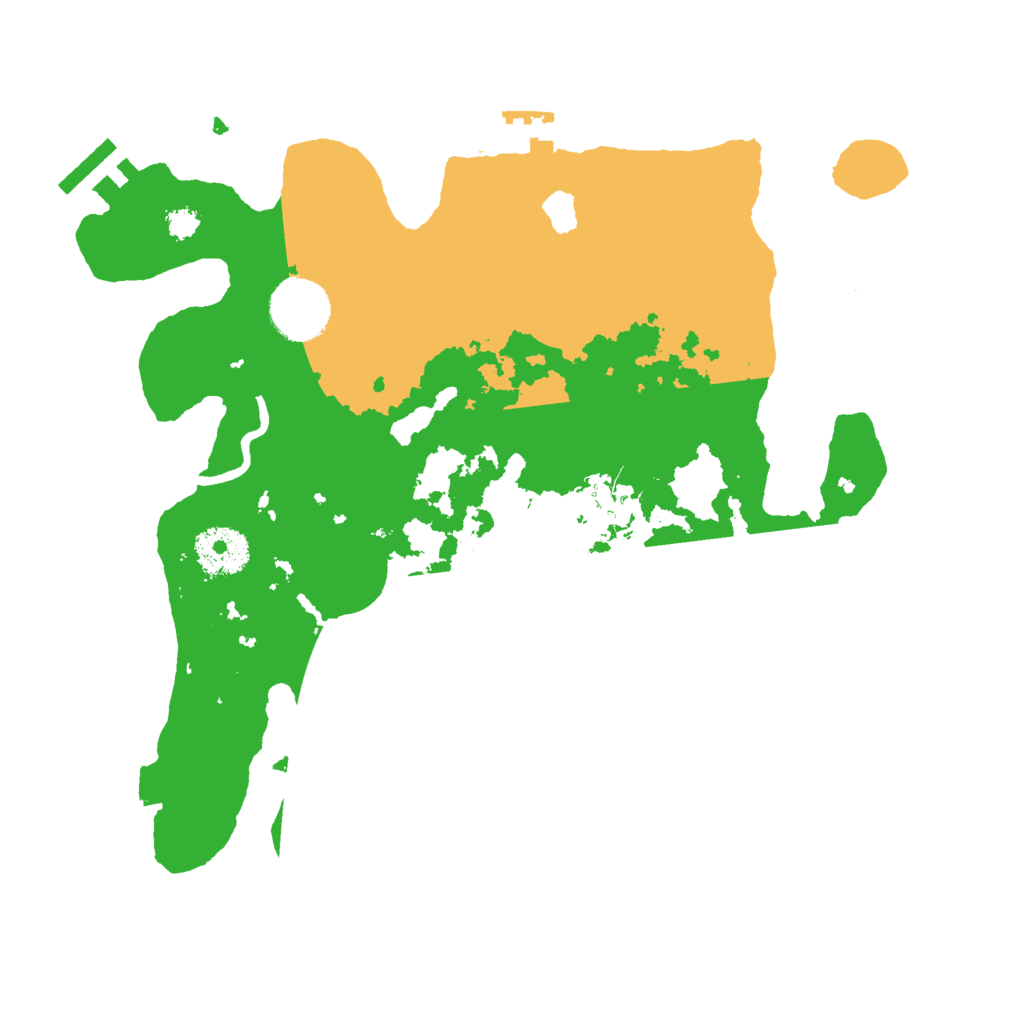 Biome Rust Map: Procedural Map, Size: 3000, Seed: 19883