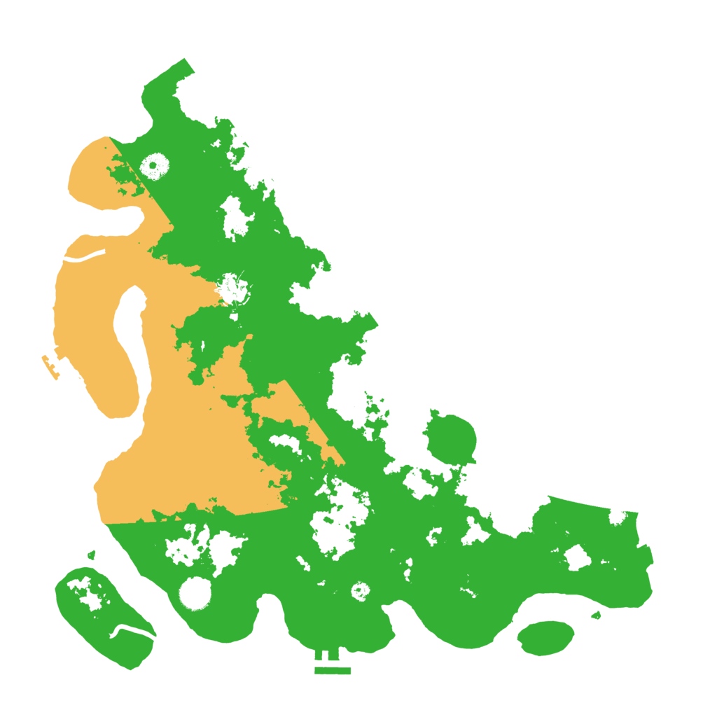 Biome Rust Map: Procedural Map, Size: 4000, Seed: 1017956878
