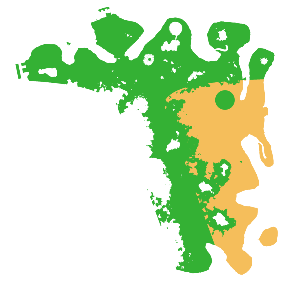 Biome Rust Map: Procedural Map, Size: 4000, Seed: 992640963