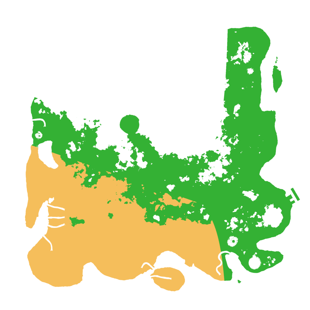 Biome Rust Map: Procedural Map, Size: 4500, Seed: 1559864658