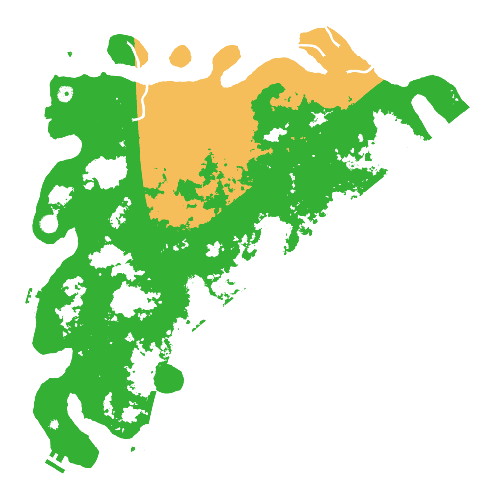 Biome Rust Map: Procedural Map, Size: 4800, Seed: 2750