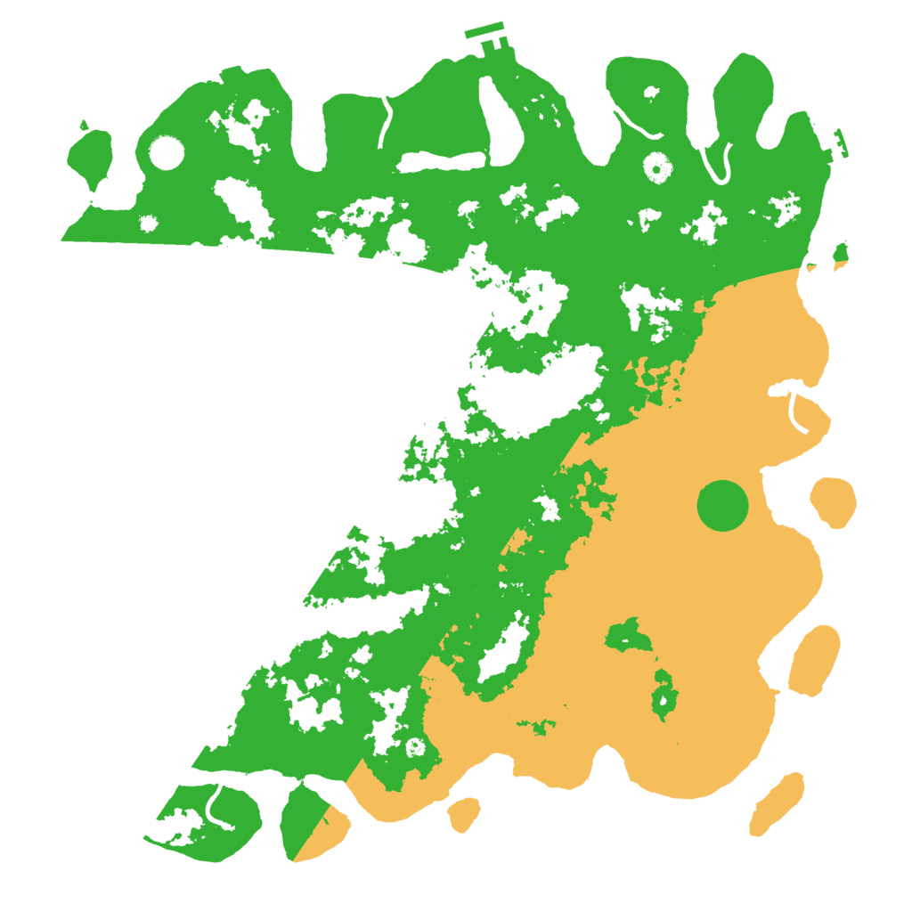 Biome Rust Map: Procedural Map, Size: 4675, Seed: 65000