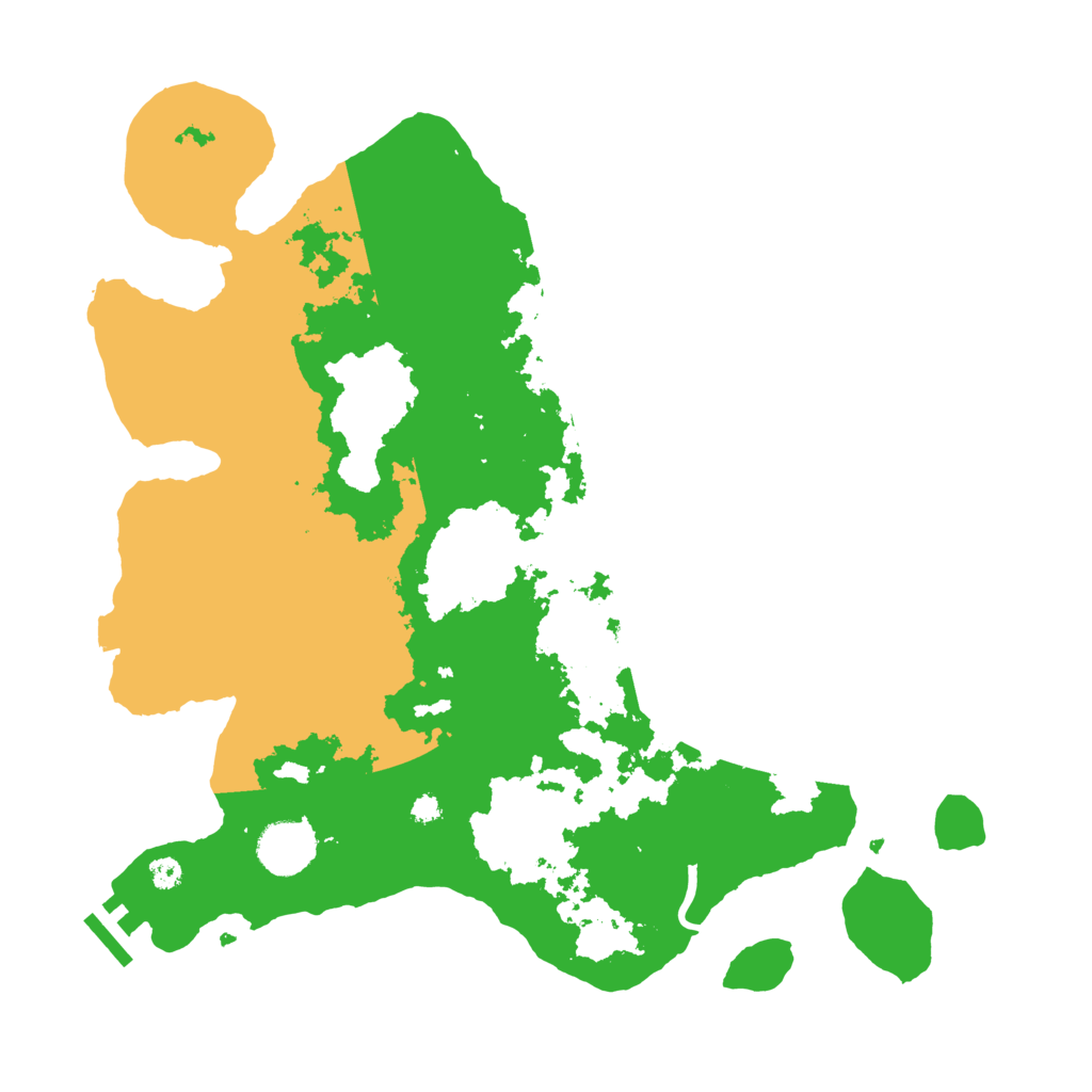 Biome Rust Map: Procedural Map, Size: 3550, Seed: 1634116483