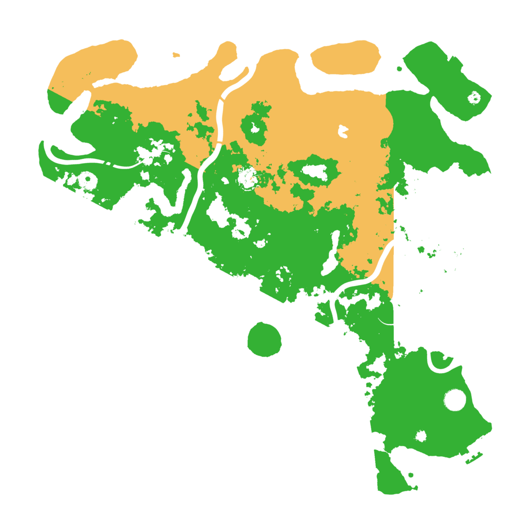 Biome Rust Map: Procedural Map, Size: 4250, Seed: 190453096