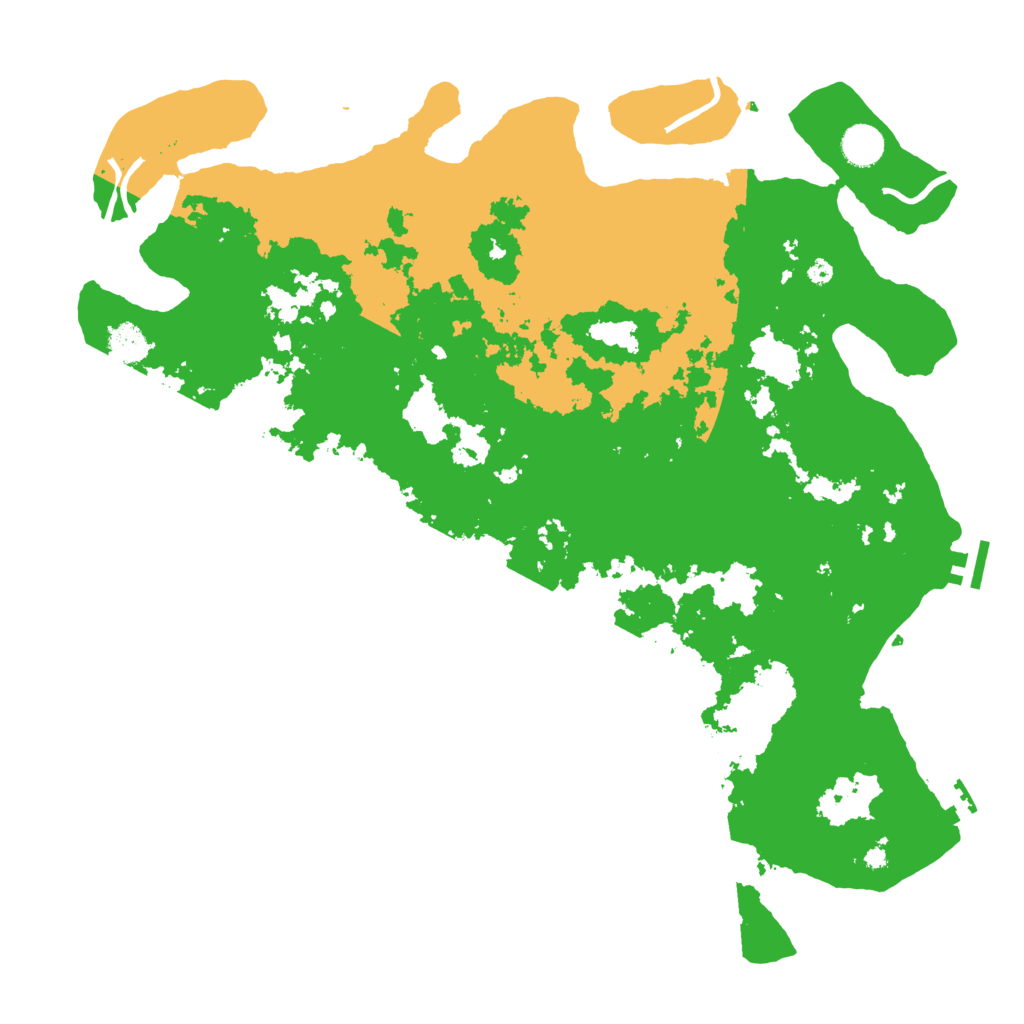 Biome Rust Map: Procedural Map, Size: 4250, Seed: 190453096