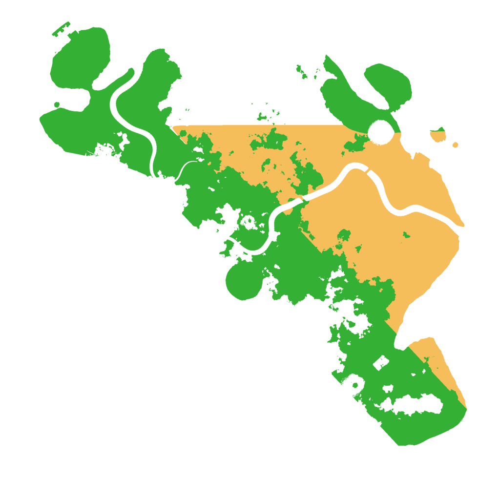 Biome Rust Map: Procedural Map, Size: 3600, Seed: 1022046930