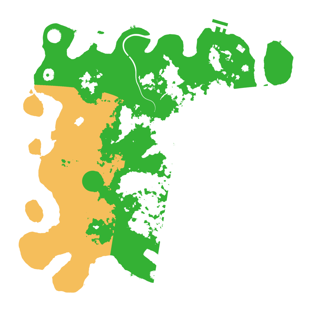 Biome Rust Map: Procedural Map, Size: 4000, Seed: 926373592