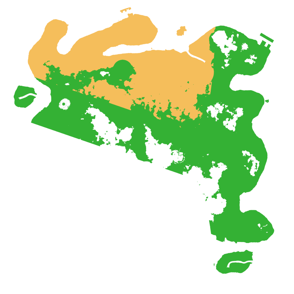 Biome Rust Map: Procedural Map, Size: 4000, Seed: 2864757