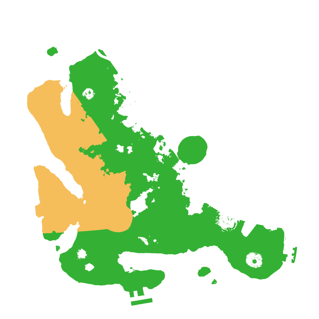 Biome Rust Map: Procedural Map, Size: 3000, Seed: 271575600