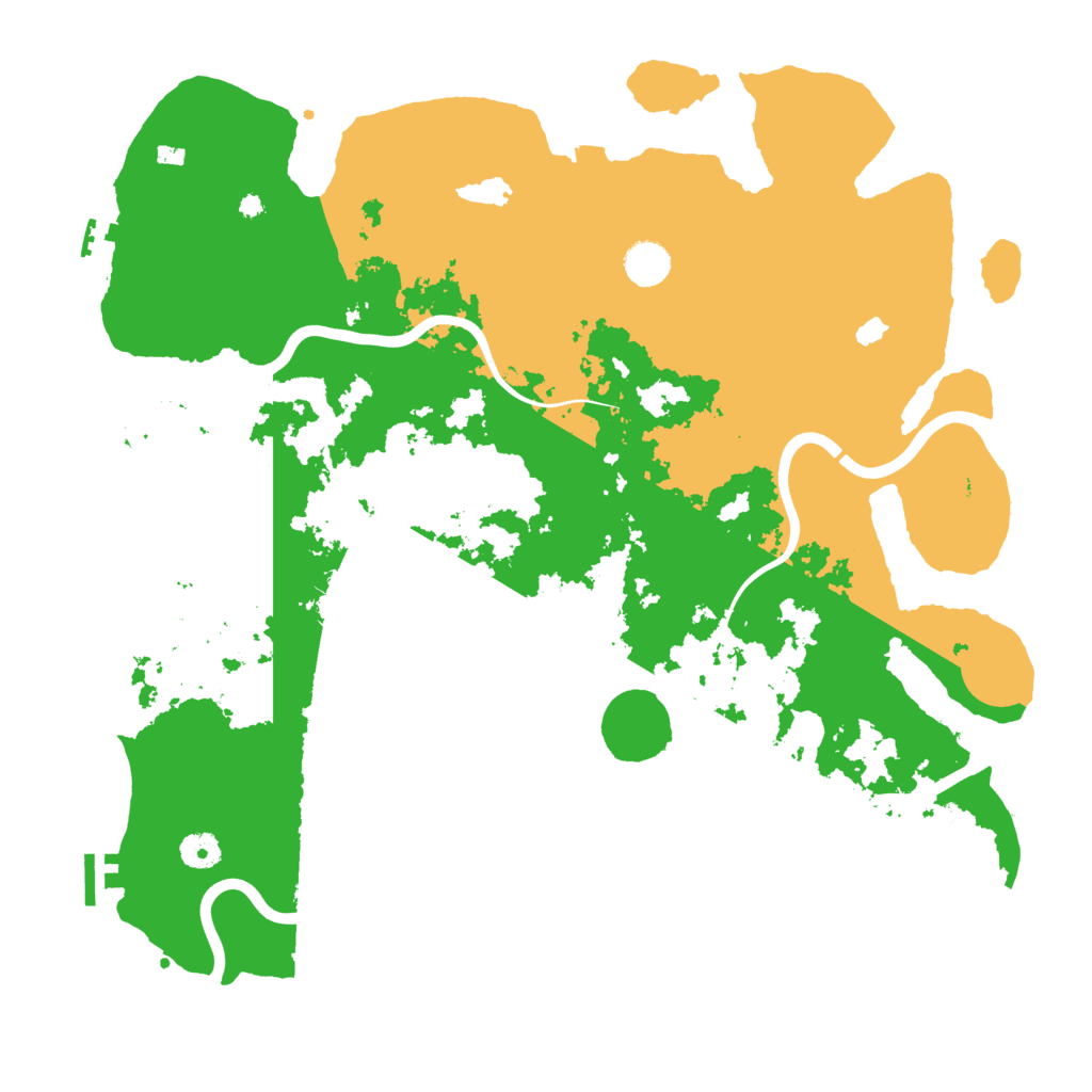 Biome Rust Map: Procedural Map, Size: 4250, Seed: 1161096169