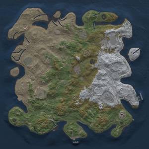 Thumbnail Rust Map: Procedural Map, Size: 4250, Seed: 1638230670, 19 Monuments