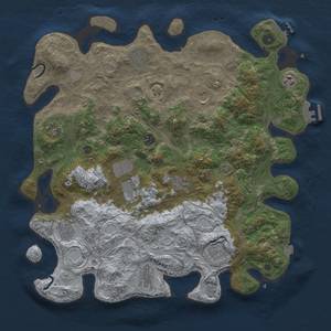 Thumbnail Rust Map: Procedural Map, Size: 4250, Seed: 751392380, 19 Monuments