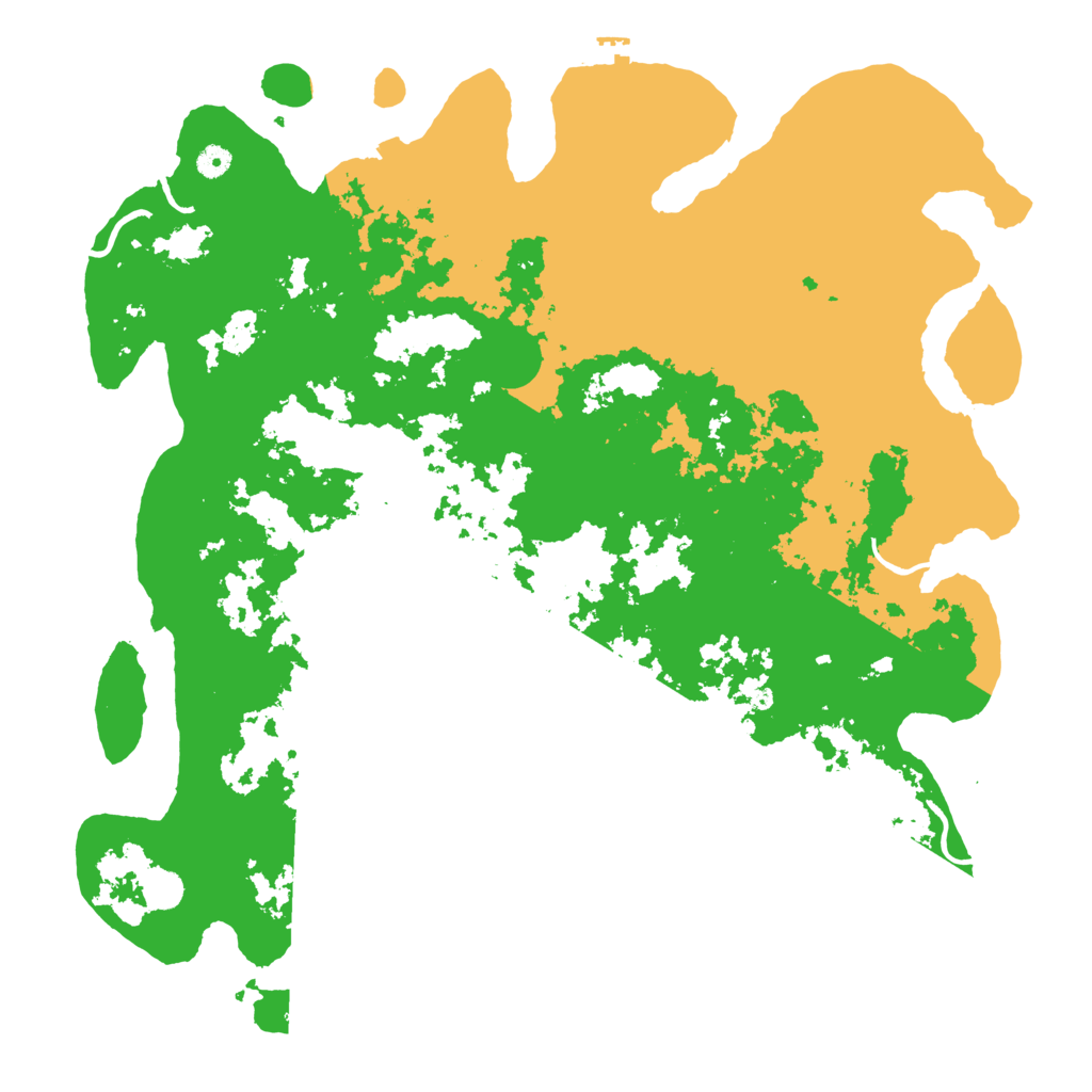 Biome Rust Map: Procedural Map, Size: 5000, Seed: 77722113