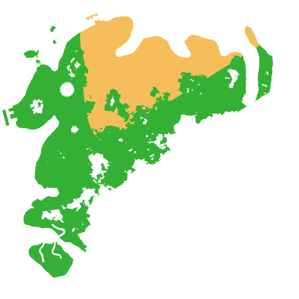Biome Rust Map: Procedural Map, Size: 3750, Seed: 31606