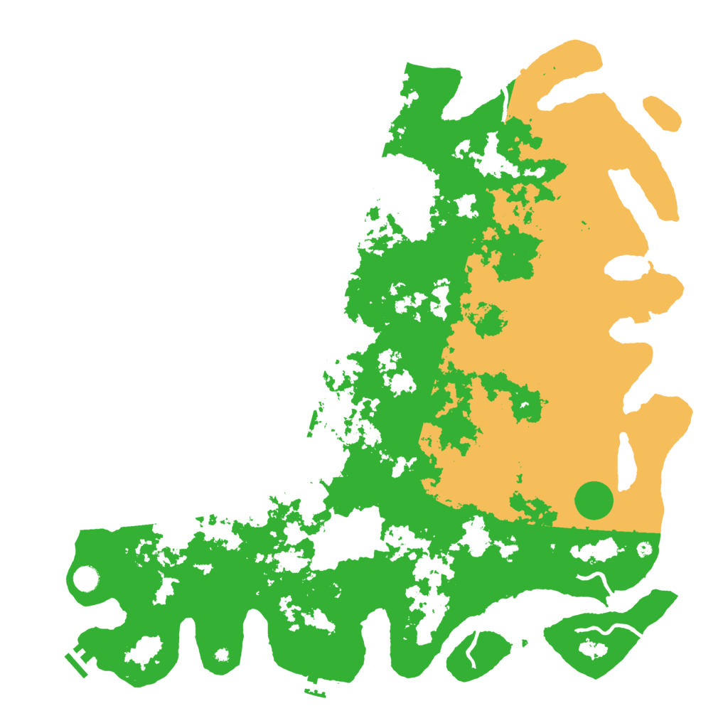 Biome Rust Map: Procedural Map, Size: 5000, Seed: 81060806