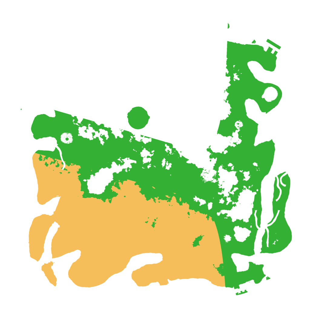 Biome Rust Map: Procedural Map, Size: 4000, Seed: 10466538