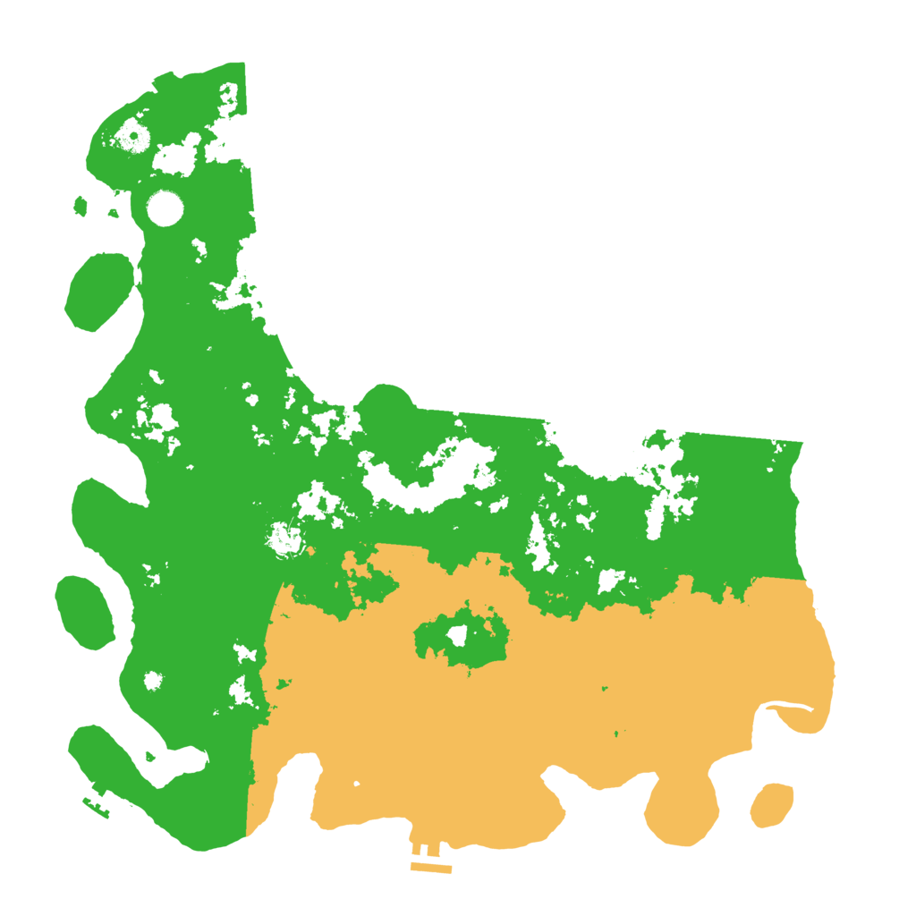 Biome Rust Map: Procedural Map, Size: 4500, Seed: 1499783879