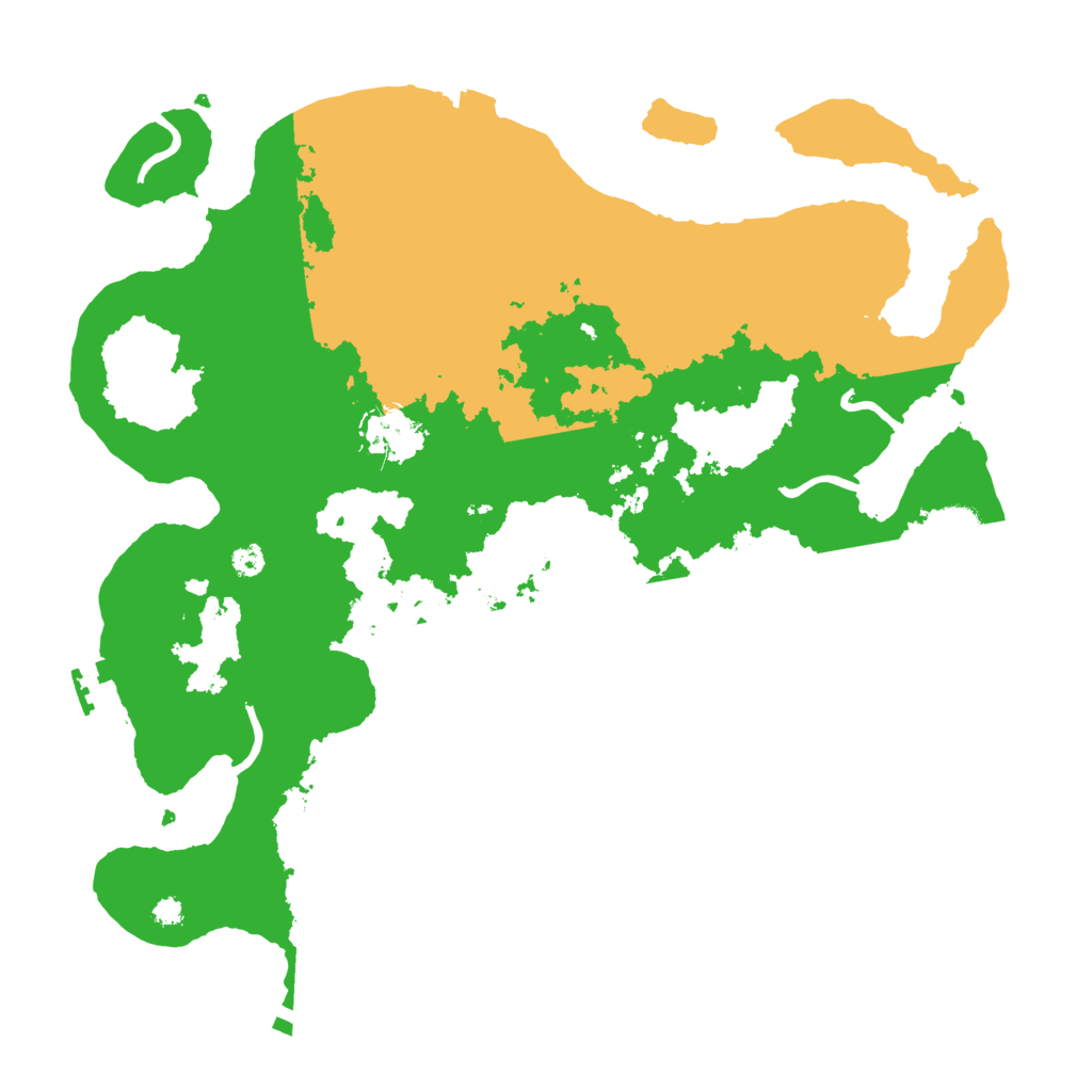 Biome Rust Map: Procedural Map, Size: 3500, Seed: 1769942227